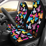 Happy Butterflies Car Seat Covers 184610 - YourCarButBetter
