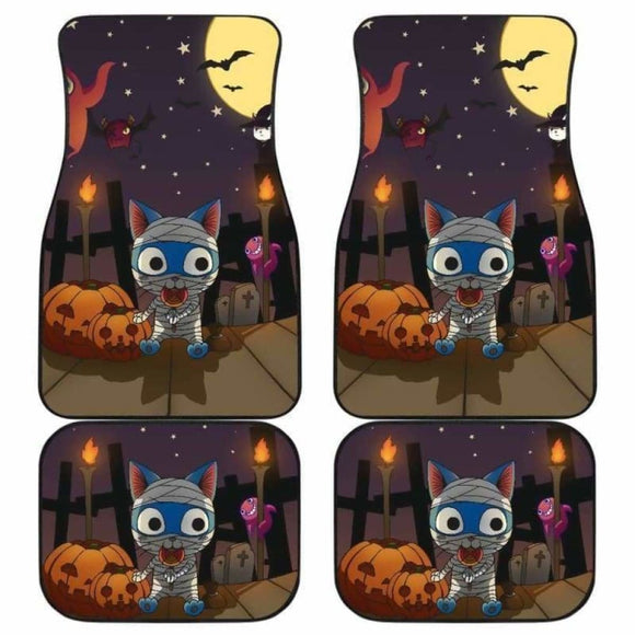 Happy Halloween Fairy Tail Car Floor Mats 102802 - YourCarButBetter