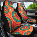 Happy Mandalas Car Seat Covers 093223 - YourCarButBetter