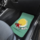 Happy Moments Christmas Gift From Santa Claus And Reindeer Car Floor Mats 210601 - YourCarButBetter