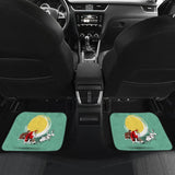 Happy Moments Christmas Gift From Santa Claus And Reindeer Car Floor Mats 210601 - YourCarButBetter