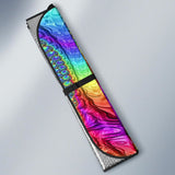 Happy Rainbow Auto Sun Shade 174510 - YourCarButBetter