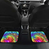 Happy Rainbow Car Floor Mat 174914 - YourCarButBetter