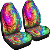 Happy Rainbow Car Seat Covers 174510 - YourCarButBetter