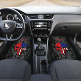 Harvest Moon Camouflage US Marine Corps Custom American Flag Punisher Car Floor Mats 211803 - YourCarButBetter