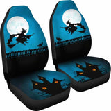 Haunted Halloween Witch Car Seat Covers 55 102802 - YourCarButBetter