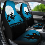 Haunted Halloween Witch Car Seat Covers 55 102802 - YourCarButBetter