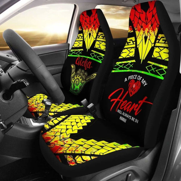 Hawaii Car Seat Covers - A Piece Of My Heart - 20 105905 - YourCarButBetter