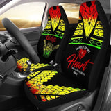 Hawaii Car Seat Covers - A Piece Of My Heart - 20 105905 - YourCarButBetter