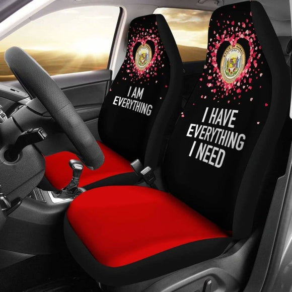 Hawaii Car Seat Covers Couple Valentine Everthing I Need Amazing 105905 - YourCarButBetter