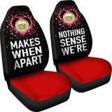 Hawaii Car Seat Covers Couple Valentine Nothing Make Sense Amazing 105905 - YourCarButBetter
