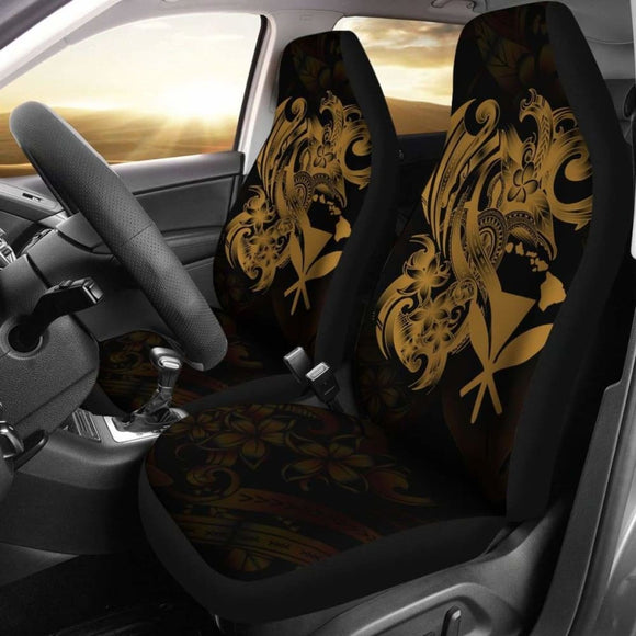 Hawaii Car Seat Covers - Gold Kanaka Maoli Turtle - New 091114 - YourCarButBetter