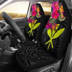 Hawaii Car Seat Covers - Hibiscus Polynesian Pattern - 232125 - YourCarButBetter