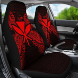 Hawaii Car Seat Covers Kanaka Maoli Map Red 103131 - YourCarButBetter