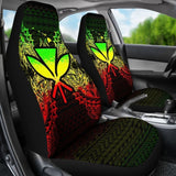 Hawaii Car Seat Covers Kanaka Maoli Map Reggae 103131 - YourCarButBetter