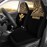 Hawaii Car Seat Covers - Hawaii Kanaka Maoli Polynesian Gold Horizontal - 105905 - YourCarButBetter