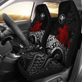 Hawaii Car Seat Covers Kanaka Maoli Polynesian Red Turtle 103131 - YourCarButBetter
