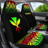 Hawaii Car Seat Covers - Hawaii Kanaka Maoli Polynesian Tattoo Fog Reggae - 39 174914 - YourCarButBetter