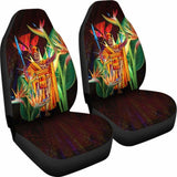 Hawaii Car Seat Covers - Hawaii King With Bird Of Paradise - 105905 - YourCarButBetter