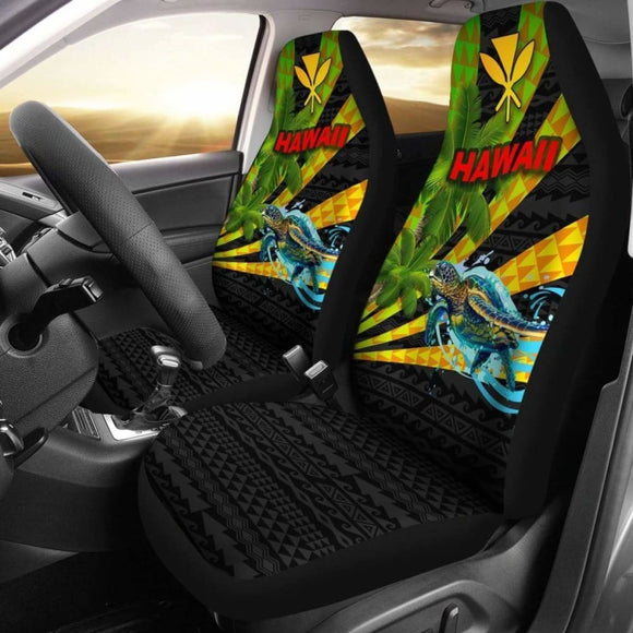 Hawaii Car Seat Covers Light Ray Version Amazing 105905 - YourCarButBetter