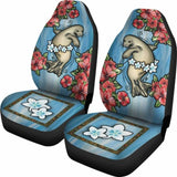 Hawaii Car Seat Covers - Monk Seal Hibiscus - 232125 - YourCarButBetter