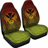 Hawaii Car Seat Covers - Polynesian Circle Pattern - 105905 - YourCarButBetter