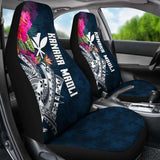 Hawaii Car Seat Covers - Polynesian Hibiscus With Summer Vibes - 232125 - YourCarButBetter