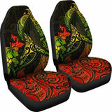 Hawaii Car Seat Covers - Polynesian Humpback Whale - 102802 - YourCarButBetter