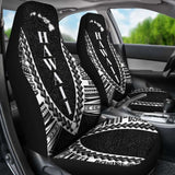 Hawaii Car Seat Covers - Polynesian Patterns And Map - 105905 - YourCarButBetter