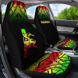 Hawaii Car Seat Covers - Polynesian Warriors Tattoo Fog Reggae - 39 174914 - YourCarButBetter