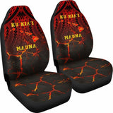 Hawaii Car Seat Covers - Protect Mauna Kea Map 105905 - YourCarButBetter