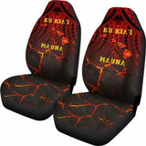 Hawaii Car Seat Covers - Protect Mauna Kea Map 105905 - YourCarButBetter