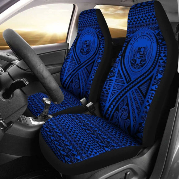 Hawaii Car Seat Covers - Hawaii Seal Blue - 105905 - YourCarButBetter