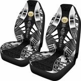 Hawaii Car Seat Covers - Hawaii Seal Polynesian Tattoo Black - 9 174914 - YourCarButBetter