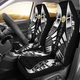 Hawaii Car Seat Covers - Hawaii Seal Polynesian Tattoo Black - 9 174914 - YourCarButBetter