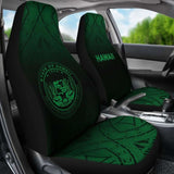 Hawaii Car Seat Covers - Hawaii Seal Polynesian Tattoo Fog Green - 39 174914 - YourCarButBetter