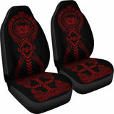 Hawaii Car Seat Covers - Hawaii Seal Polynesian Tribal Red - 105905 - YourCarButBetter