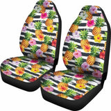 Hawaii Car Seat Covers - Tropical Pineapple Hibiscus - 02 Amazing 1 105905 - YourCarButBetter