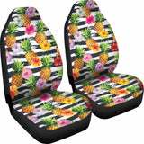 Hawaii Car Seat Covers - Tropical Pineapple Hibiscus - 02 Amazing 1 105905 - YourCarButBetter