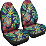 Hawaii Car Seat Covers - Tropical Pineapple Hibiscus Palm Leaves - 05 232125 - YourCarButBetter
