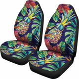 Hawaii Car Seat Covers - Tropical Pineapple Hibiscus Palm Leaves - 05 232125 - YourCarButBetter