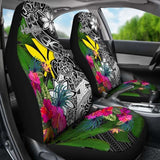 Hawaii Car Seat Covers - Turtle Plumeria Banana Leaf - Amazing 091114 - YourCarButBetter