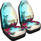 Hawaii Car Seat Covers - View Sea Hawaii With Turtle And Whale - 091114 - YourCarButBetter