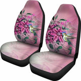 Hawaii Clematis Humming Bird Car Seat Covers 105905 - YourCarButBetter