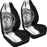 Hawaii Coat Of Arm Car Seat Covers Black - Amazing 105905 - YourCarButBetter