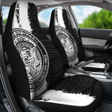 Hawaii Coat Of Arm Car Seat Covers Black - Amazing 105905 - YourCarButBetter