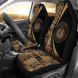Hawaii Coat Of Arm Polynesian Car Seat Covers - Circle Style 05 Amazing 105905 - YourCarButBetter