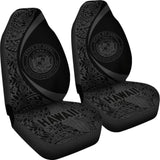 Hawaii Coat Of Arm Polynesian Car Seat Covers - Circle Style 07 Amazing 105905 - YourCarButBetter