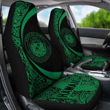 Hawaii Coat Of Arm Polynesian Car Seat Covers - Circle Style Amazing 105905 - YourCarButBetter