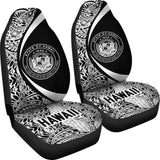 Hawaii Coat Of Arm Polynesian Car Seat Covers - Circle Style Amazing 105905 - YourCarButBetter